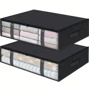 The Under-Bed Vault — Zippered Storage Bag with Window