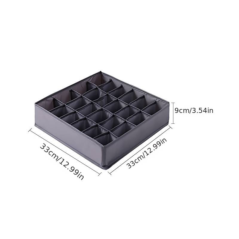 The Drawer Grid — 24-Compartment Closet Organizer