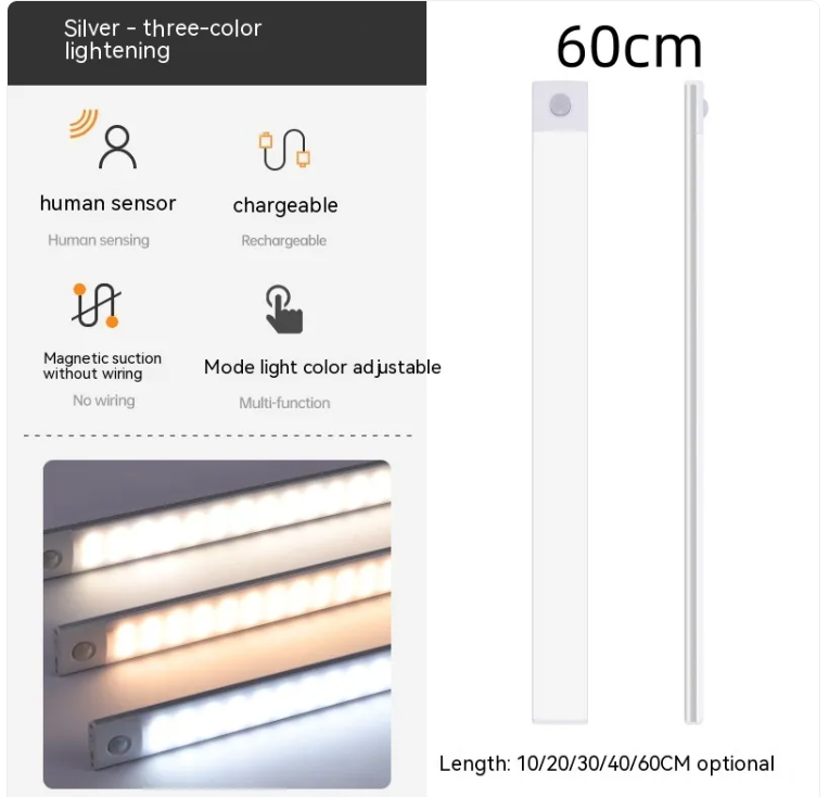 The Night Glow — Rechargeable Sensor Lamp