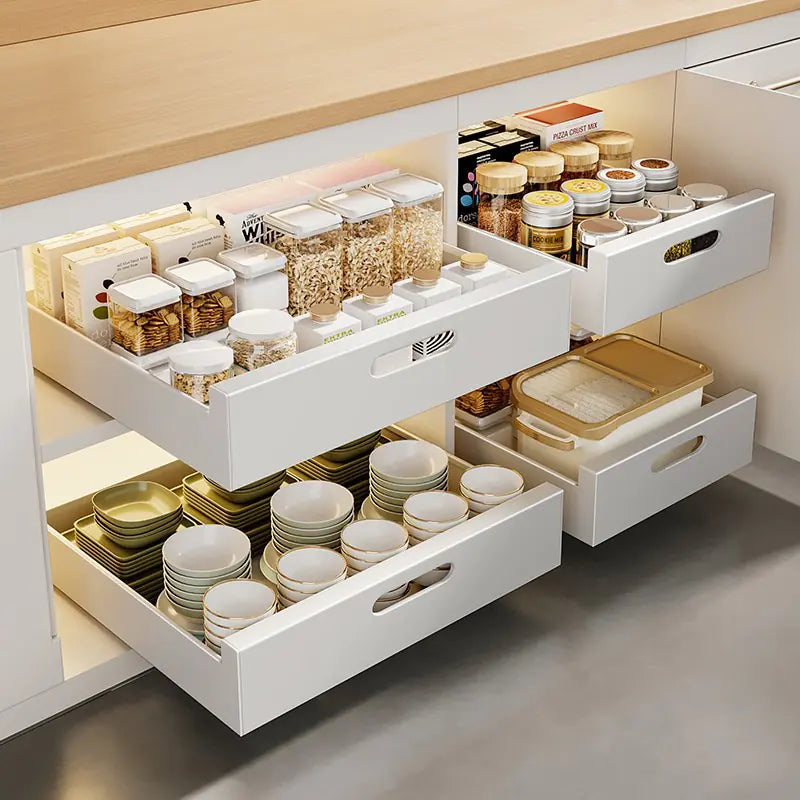 The Cabinet Caddy pull-out rack