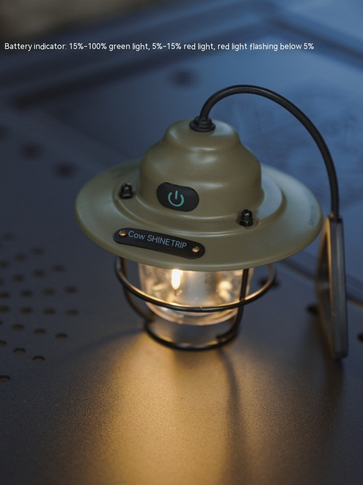 The Pinecone Lantern — Rechargeable LED
