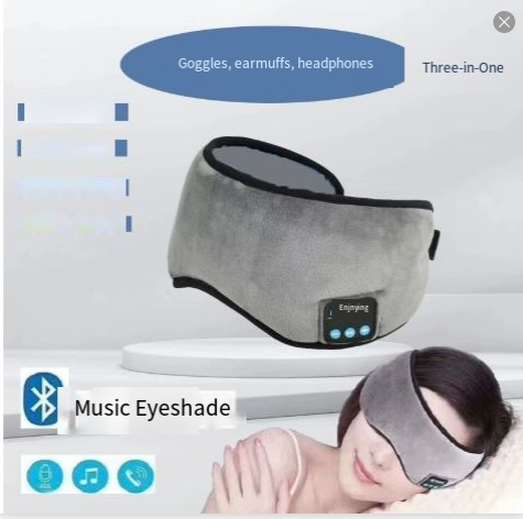 Bluetooth Sleep Mask – Wireless Sleep Headphones