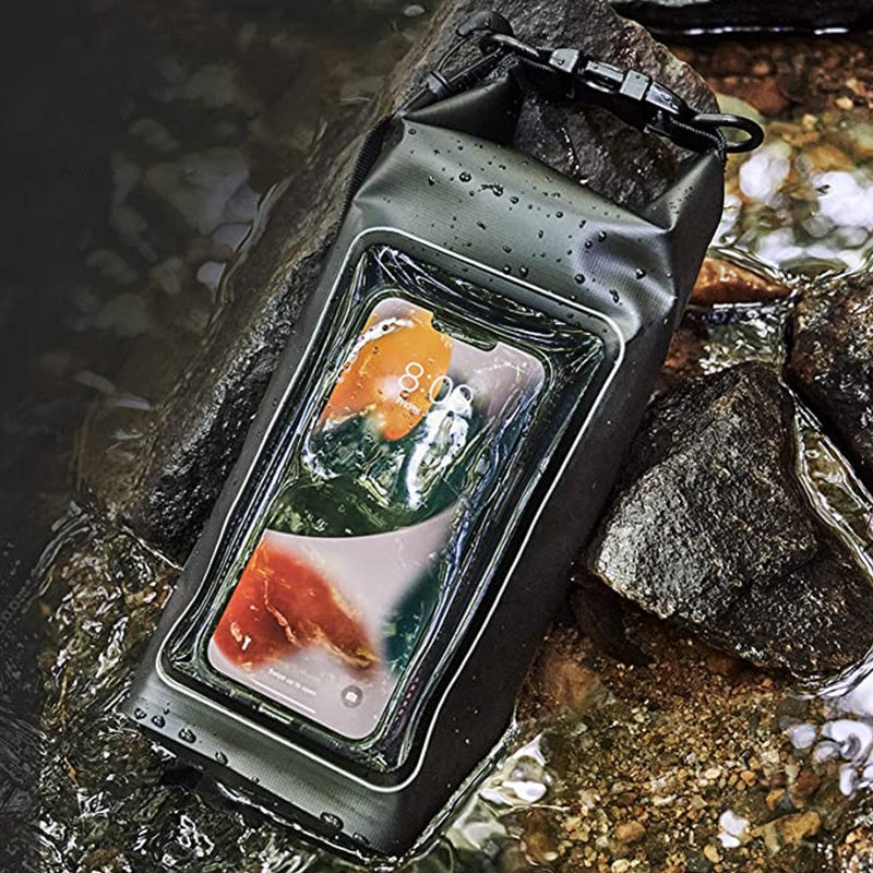 Outdoor Dry Bag with Phone Pouch