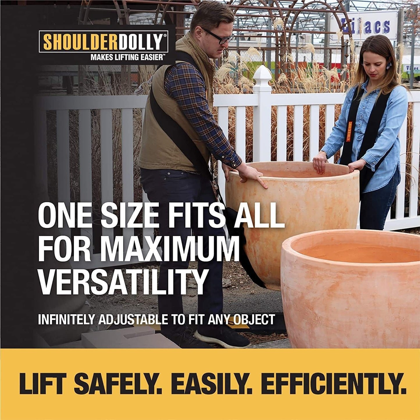 The Two-Man Lift — Furniture Moving & Lifting Straps
