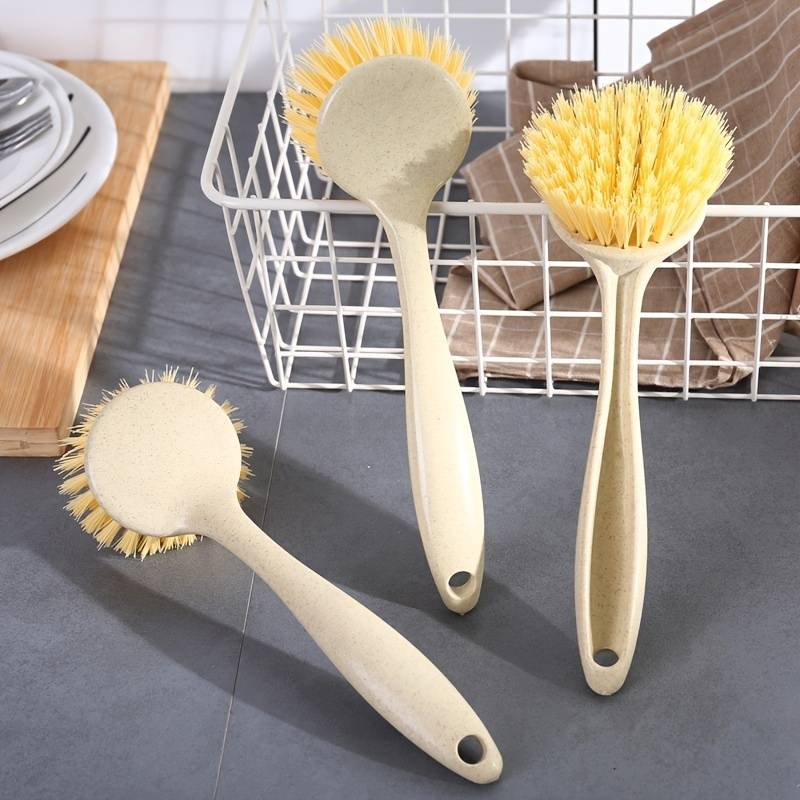 The Deep Clean — Long Handle Kitchen Brush Set