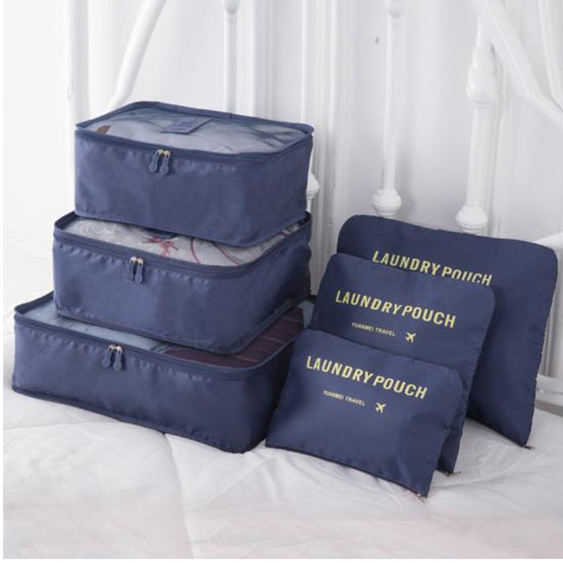 The Weekender Cubes — 6-Piece Packing System