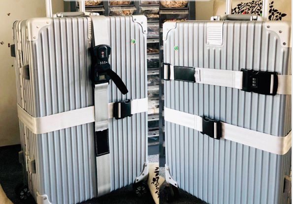 The Lockdown — TSA Combination Luggage Strap