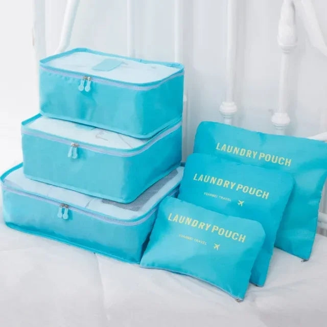 The Weekender Cubes — 6-Piece Packing System