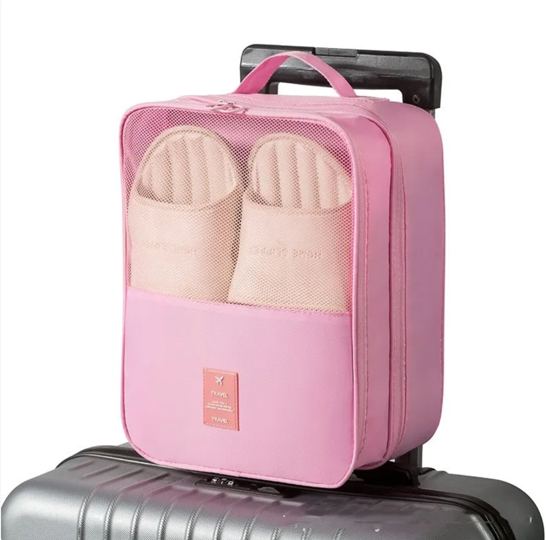 The Fresh Step — Three-Layer Travel Shoe Bag