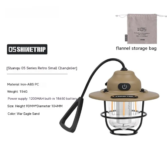 The Pinecone Lantern — Rechargeable LED