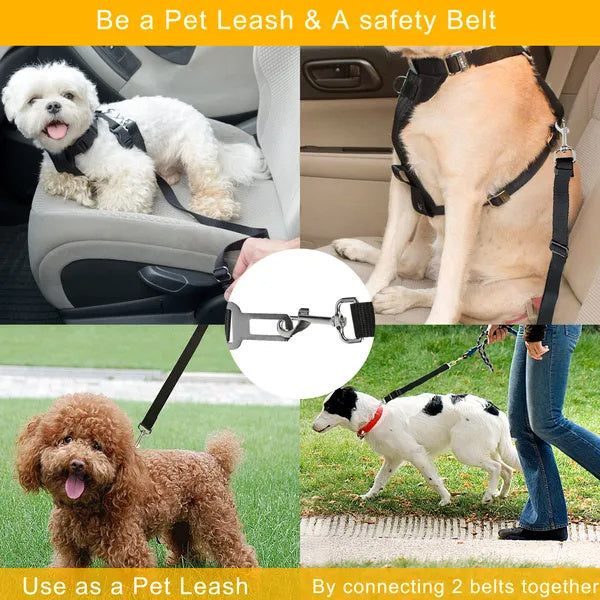 The Co-Pilot — Dog Car Seat Belt (2-Pack)