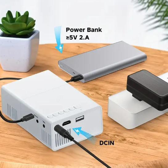 The Home Screen — Mini Projector