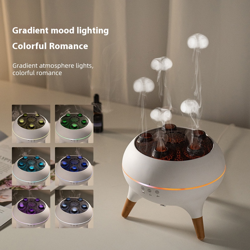 The Ember Glow — Flame Diffuser & Humidifier