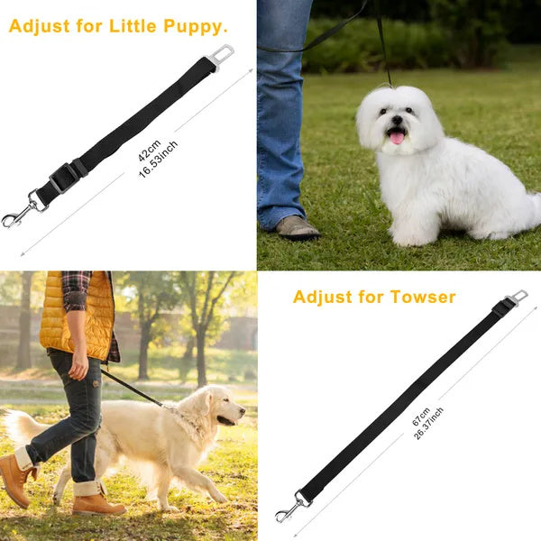 The Co-Pilot — Dog Car Seat Belt (2-Pack)