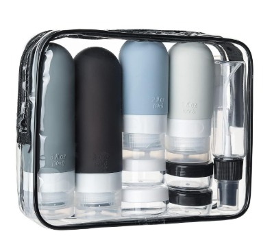 The Carry-On Decant Kit — 16-Piece Silicone Bottle Set