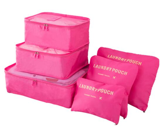 The Weekender Cubes — 6-Piece Packing System
