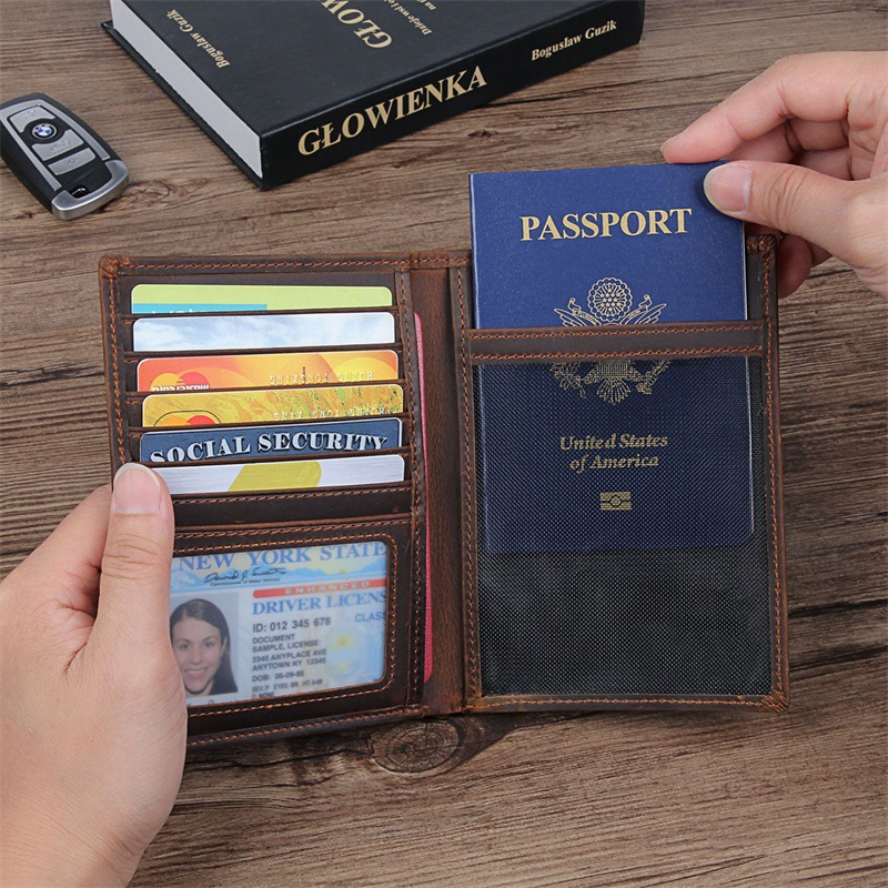 The Border Runner — RFID Passport Wallet