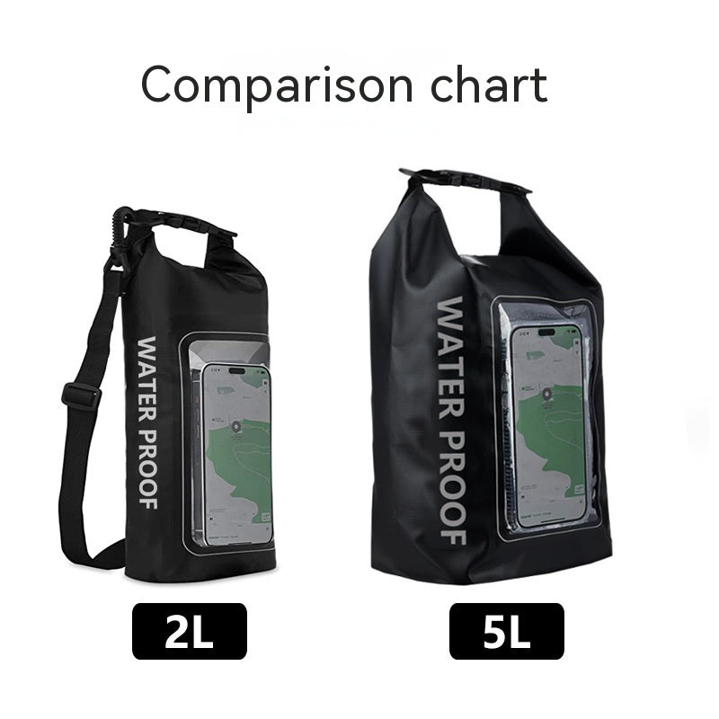 Outdoor Dry Bag with Phone Pouch