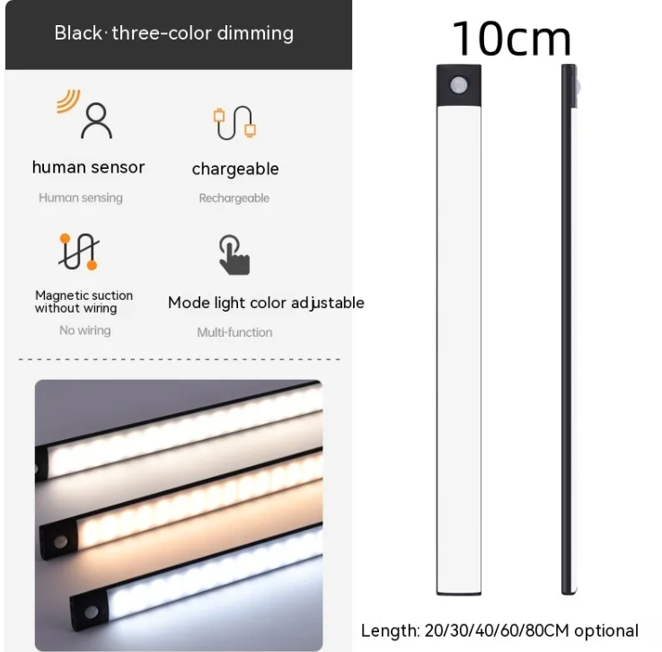 The Night Glow — Rechargeable Sensor Lamp