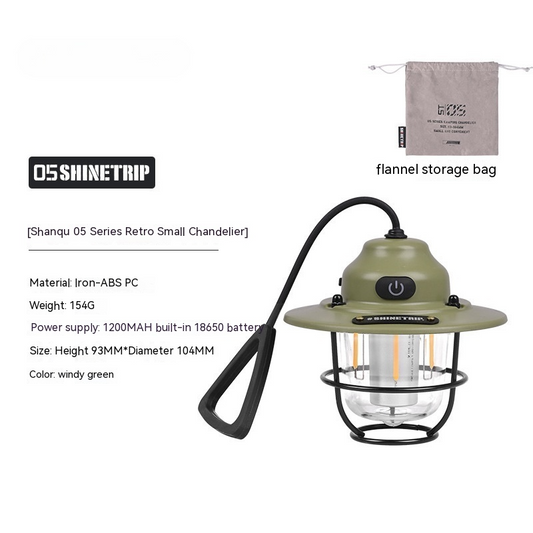 The Pinecone Lantern — Rechargeable LED