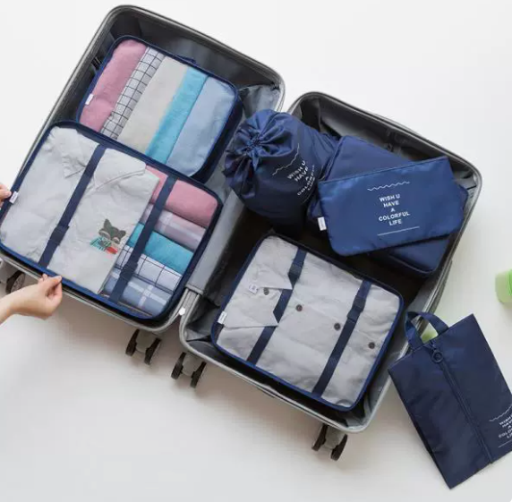 The Weekender Cubes — 6-Piece Packing System