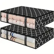 The Under-Bed Vault — Zippered Storage Bag with Window