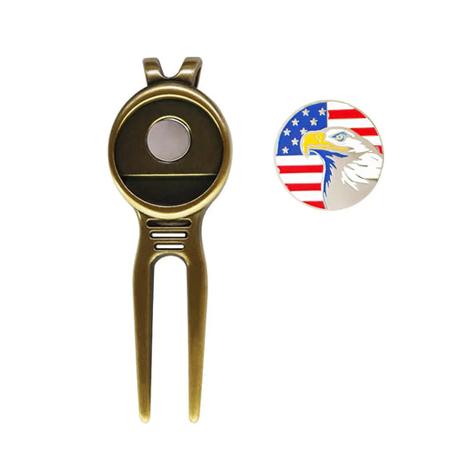 The First Light Divot Kit - divot tool and magnetic ball marker