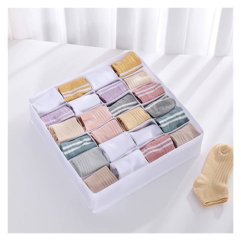 The Drawer Grid — 24-Compartment Closet Organizer