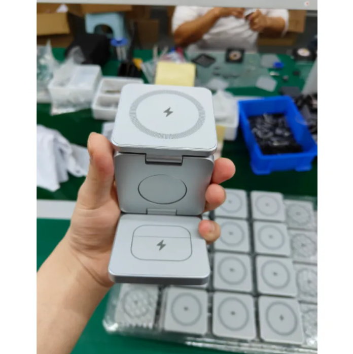 The Triple Threat — 3-in-1 Charging Station