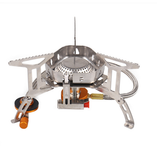 The Base Camp Burner — Camping Stove with Converter
