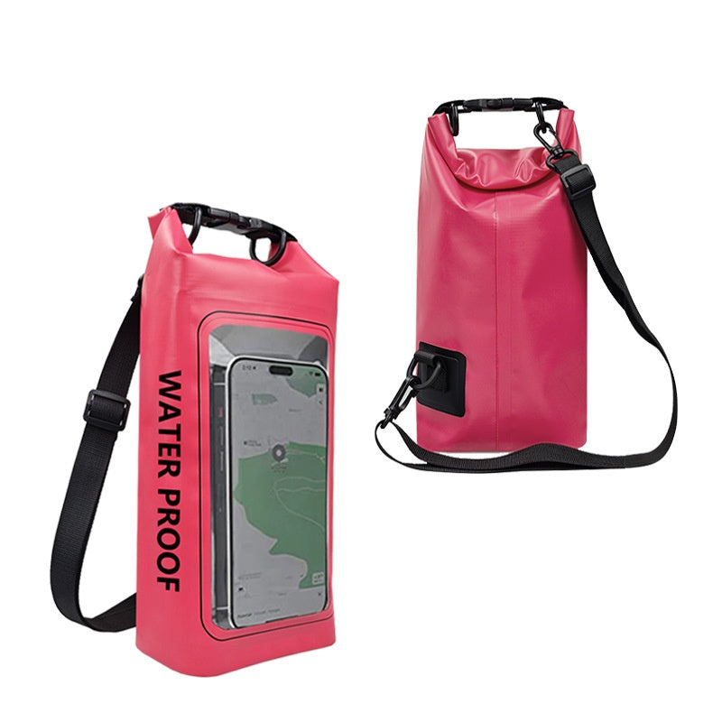 Outdoor Dry Bag with Phone Pouch