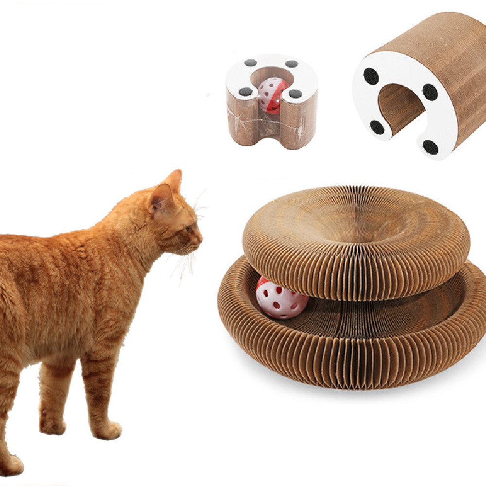 The Scratch Note — Cardboard Cat Scratcher