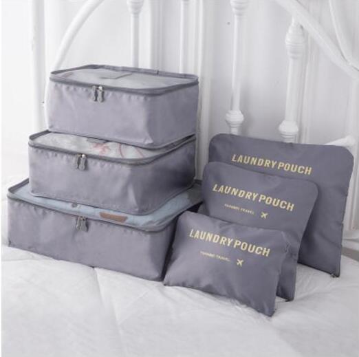 The Weekender Cubes — 6-Piece Packing System