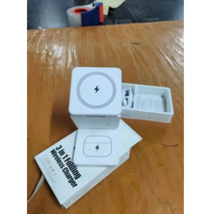 The Triple Threat — 3-in-1 Charging Station