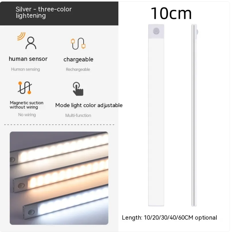 The Night Glow — Rechargeable Sensor Lamp