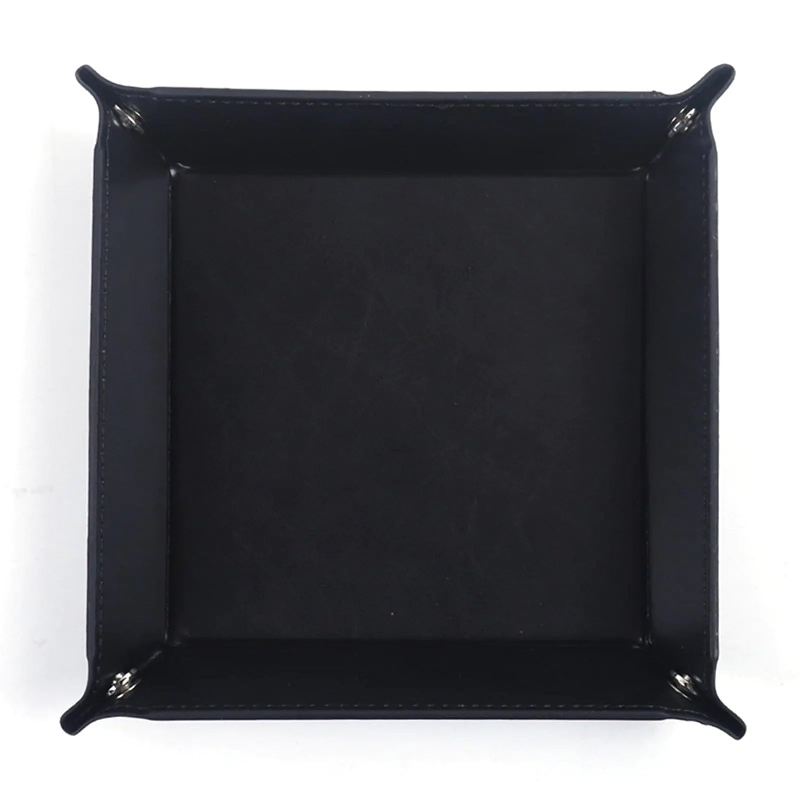 The Command Post Valet Tray - leather catchall