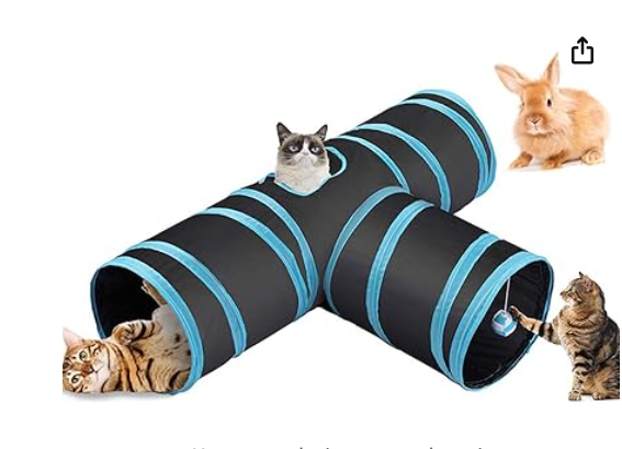The Hideaway — Foldable Cat Tunnel