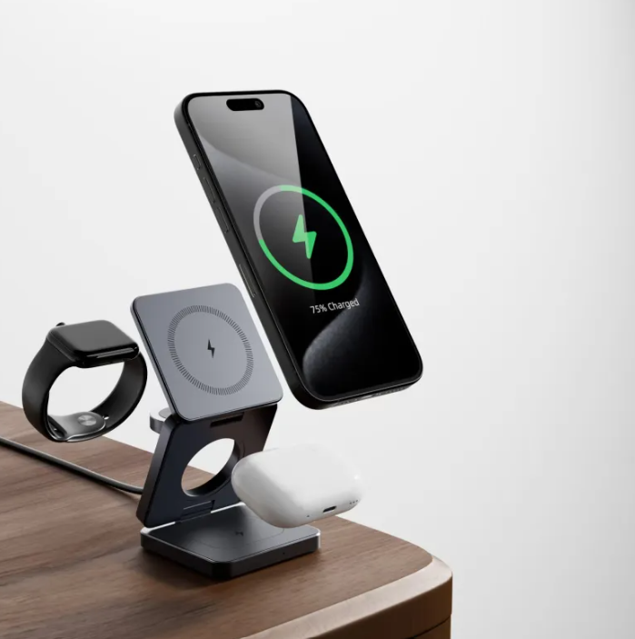The Triple Threat — 3-in-1 Charging Station