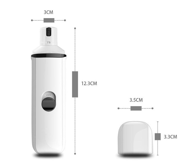 The Quiet Trim — Pet Nail Grinder