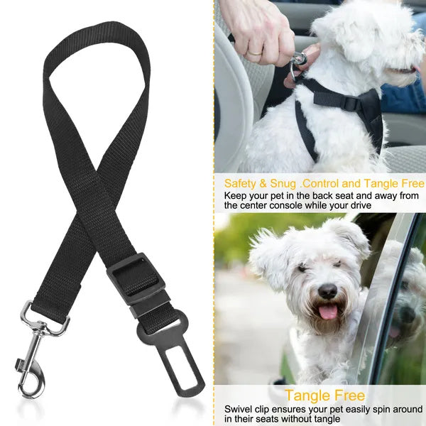 The Co-Pilot — Dog Car Seat Belt (2-Pack)