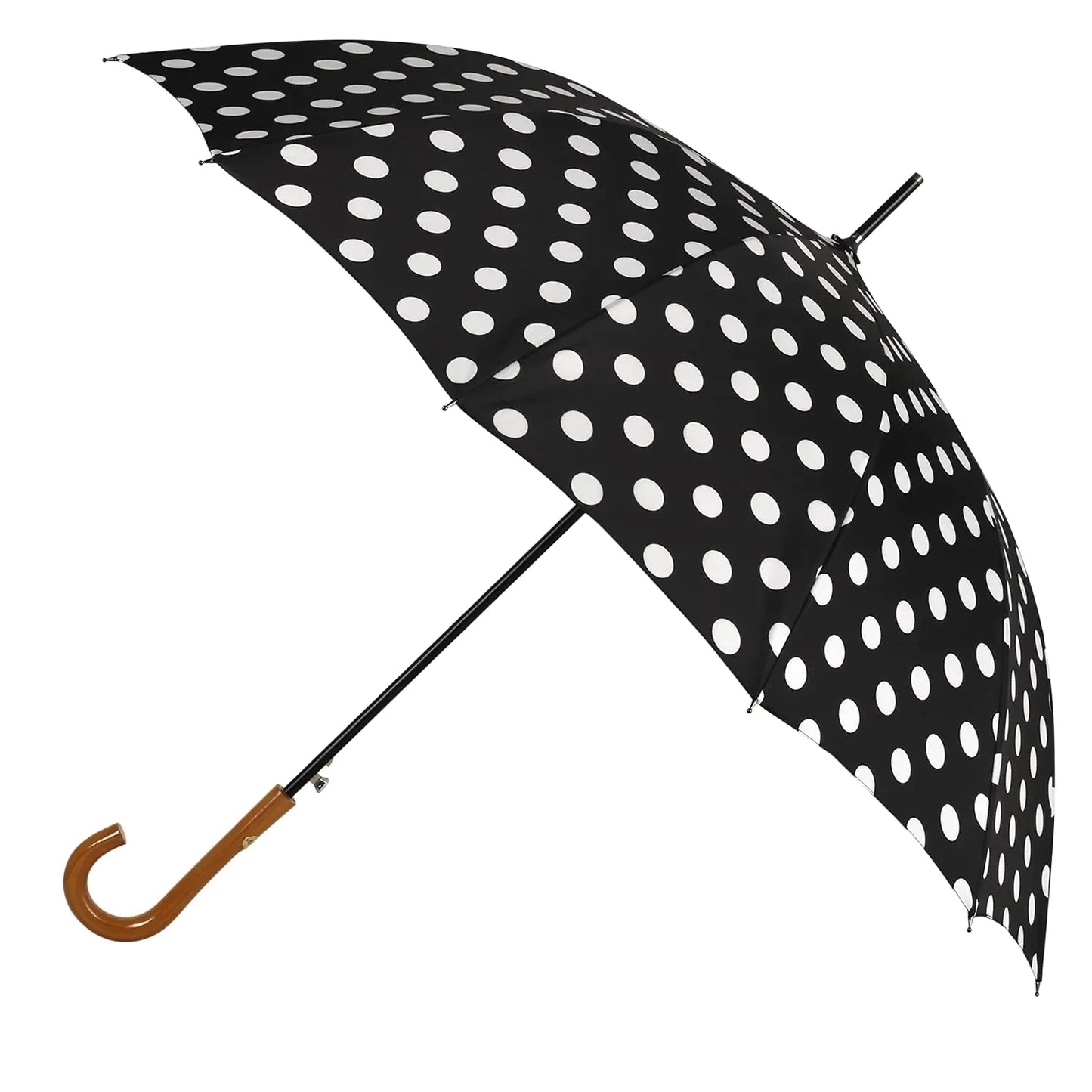 The Stormproof Stick - windproof umbrella with wooden handle