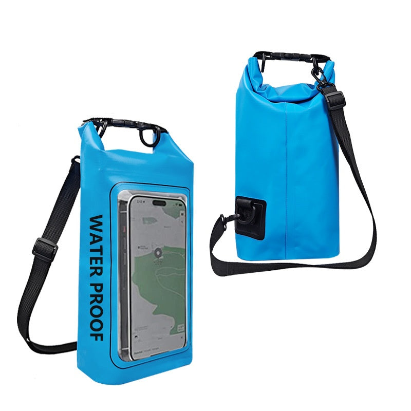 Outdoor Dry Bag with Phone Pouch