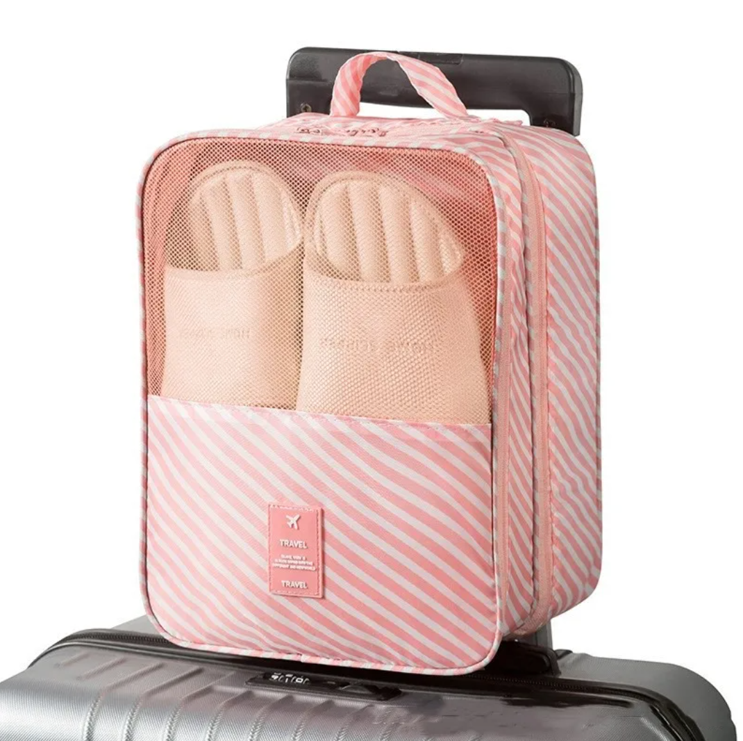 The Fresh Step — Three-Layer Travel Shoe Bag