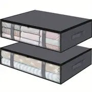 The Under-Bed Vault — Zippered Storage Bag with Window