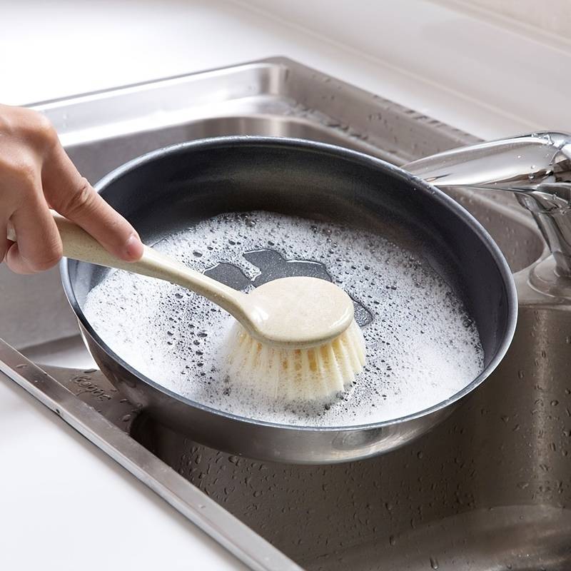 The Deep Clean — Long Handle Kitchen Brush Set