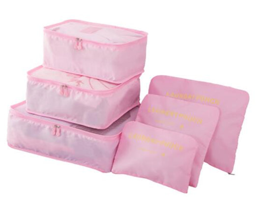 The Weekender Cubes — 6-Piece Packing System
