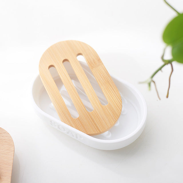 The Bath Set — Nordic Bamboo Accessories (6pc)