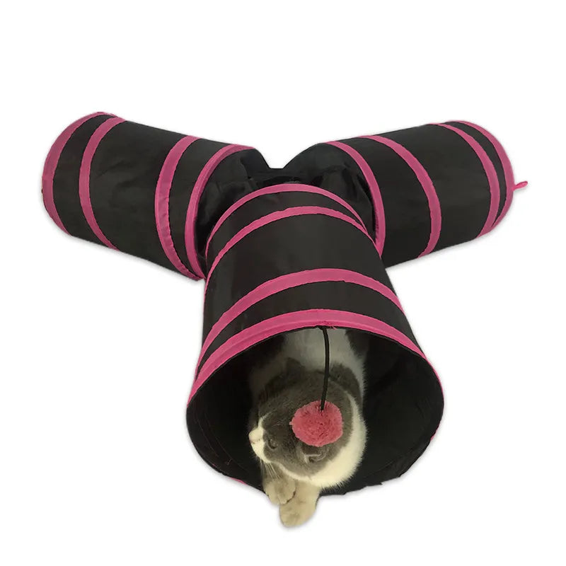 The Hideaway — Foldable Cat Tunnel