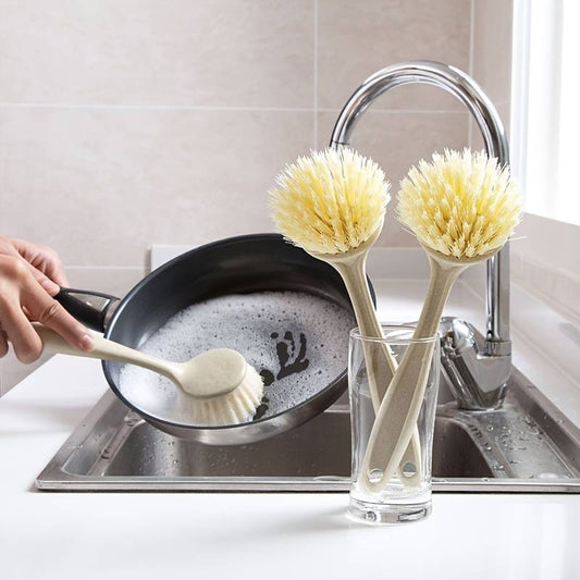 The Deep Clean — Long Handle Kitchen Brush Set