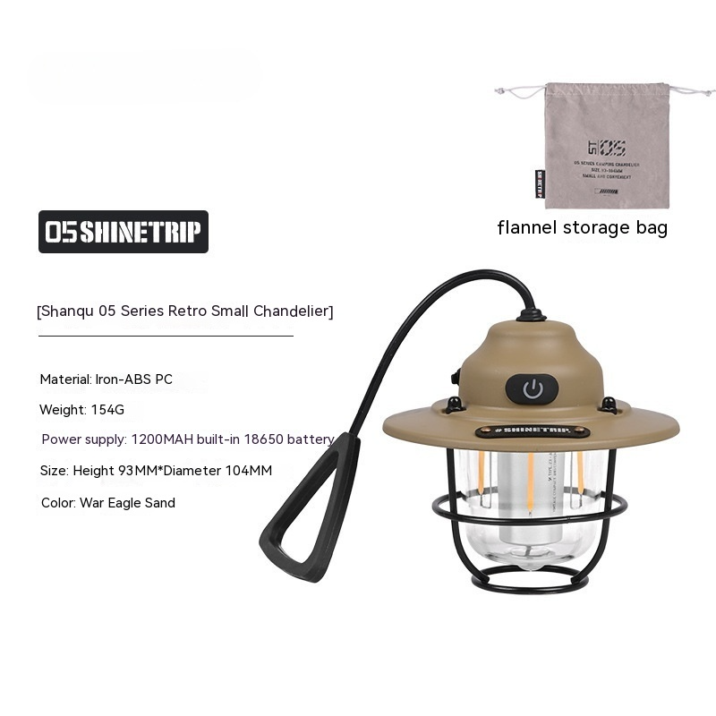 The Pinecone Lantern — Rechargeable LED